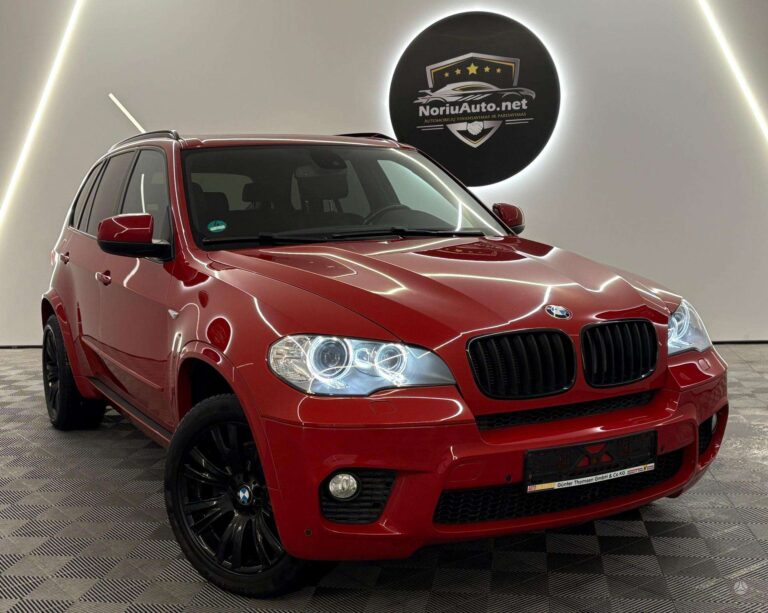 BMW X5 3.0 l., visureigis / krosoveris