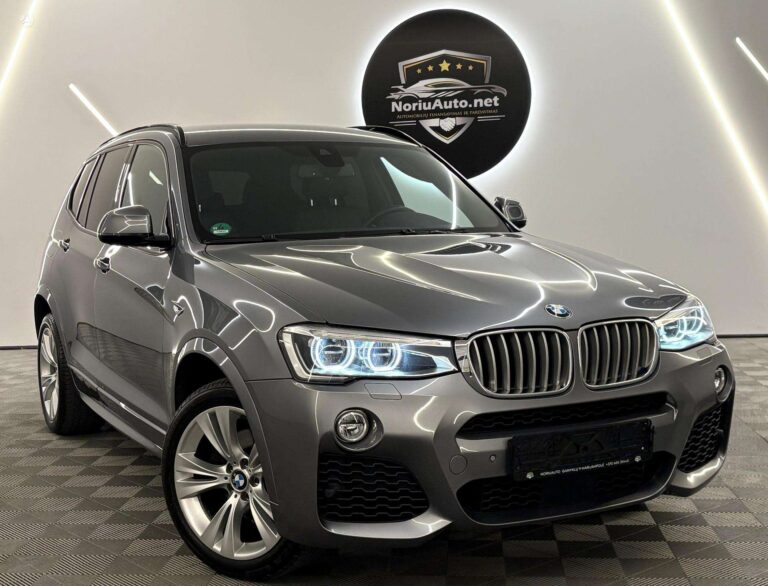 BMW X3 3.0 l., visureigis / krosoveris