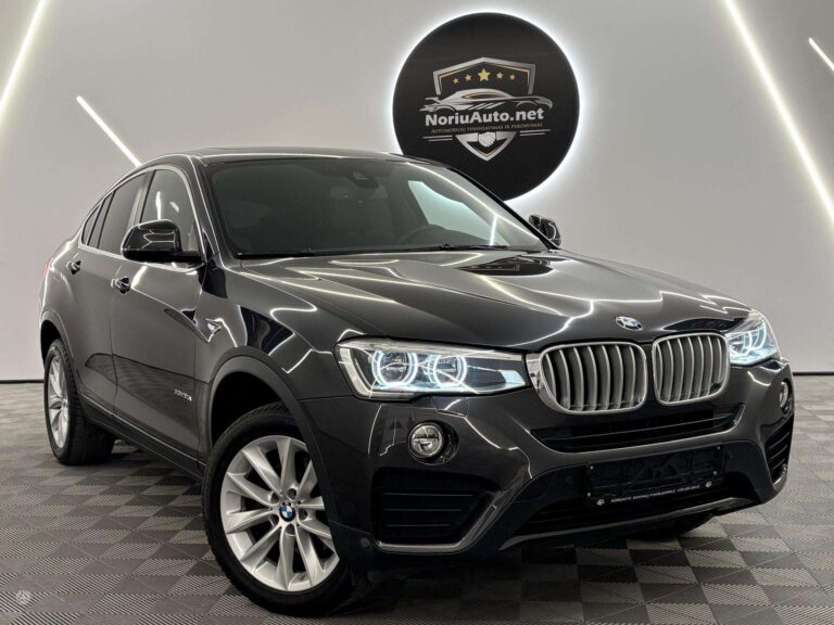 BMW X4 3.0 l., visureigis / krosoveris