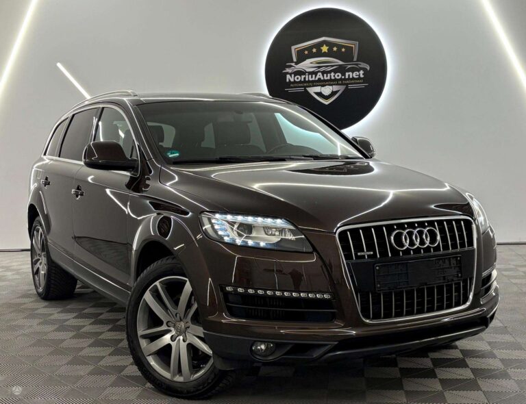 Audi Q7 3.0 l., visureigis / krosoveris
