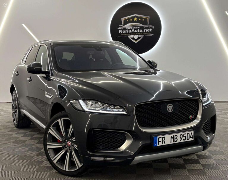 Jaguar F-Pace 3.0 l., visureigis / krosoveris