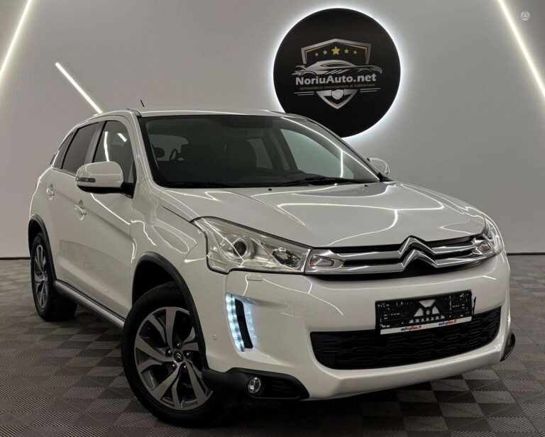 Citroen C4 Aircross 1.6 l., vienatūris