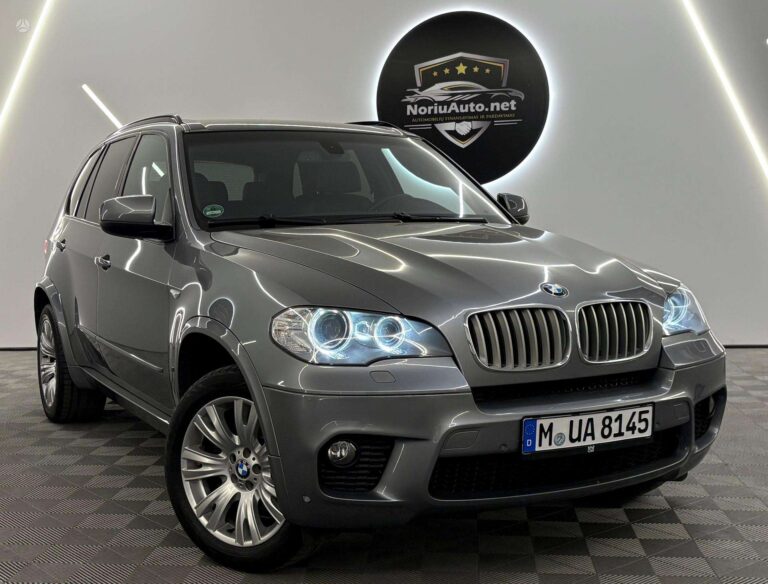BMW X5 3.0 l., visureigis / krosoveris