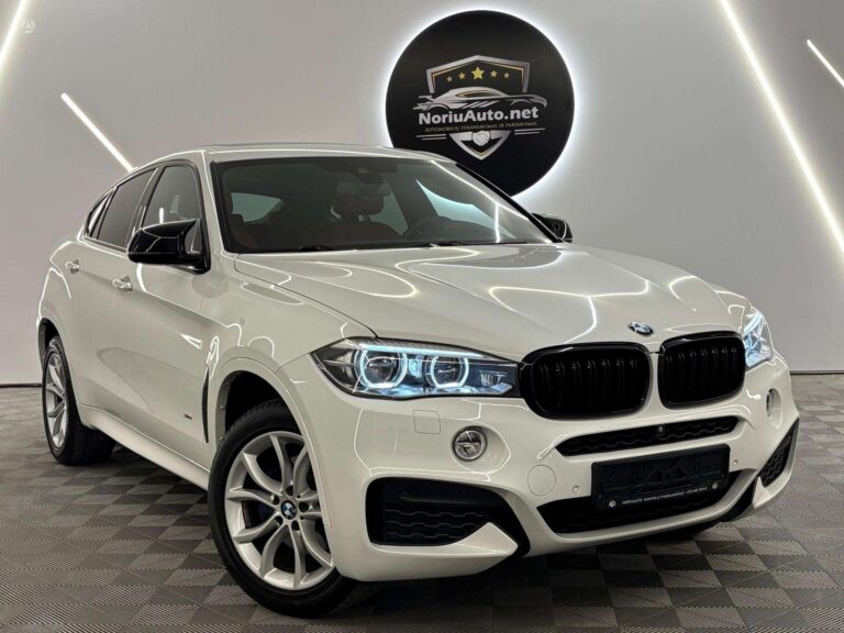 BMW X6 3.0 l., visureigis / krosoveris