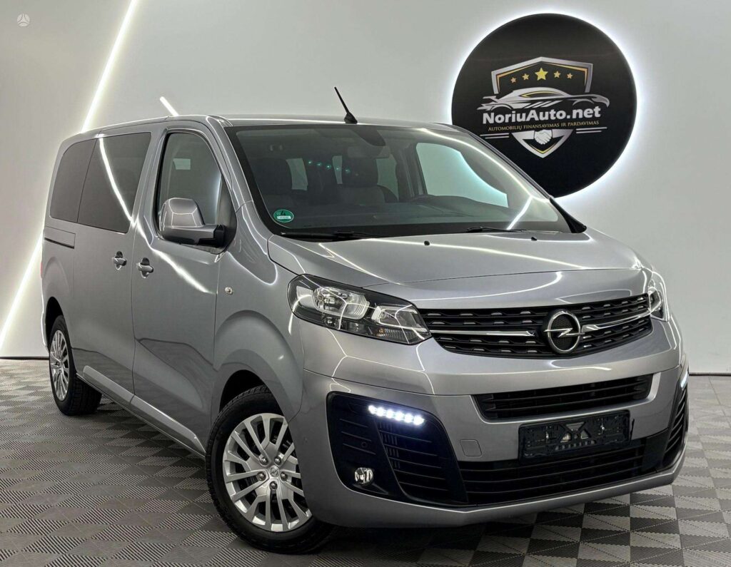 Opel Zafira Life 1.5 l., keleivinis mikroautobusas