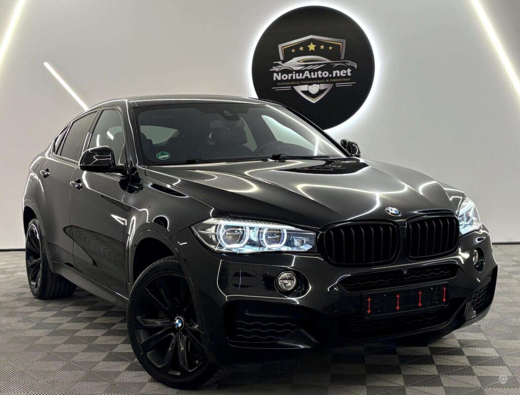 BMW X6 3.0 l., visureigis / krosoveris