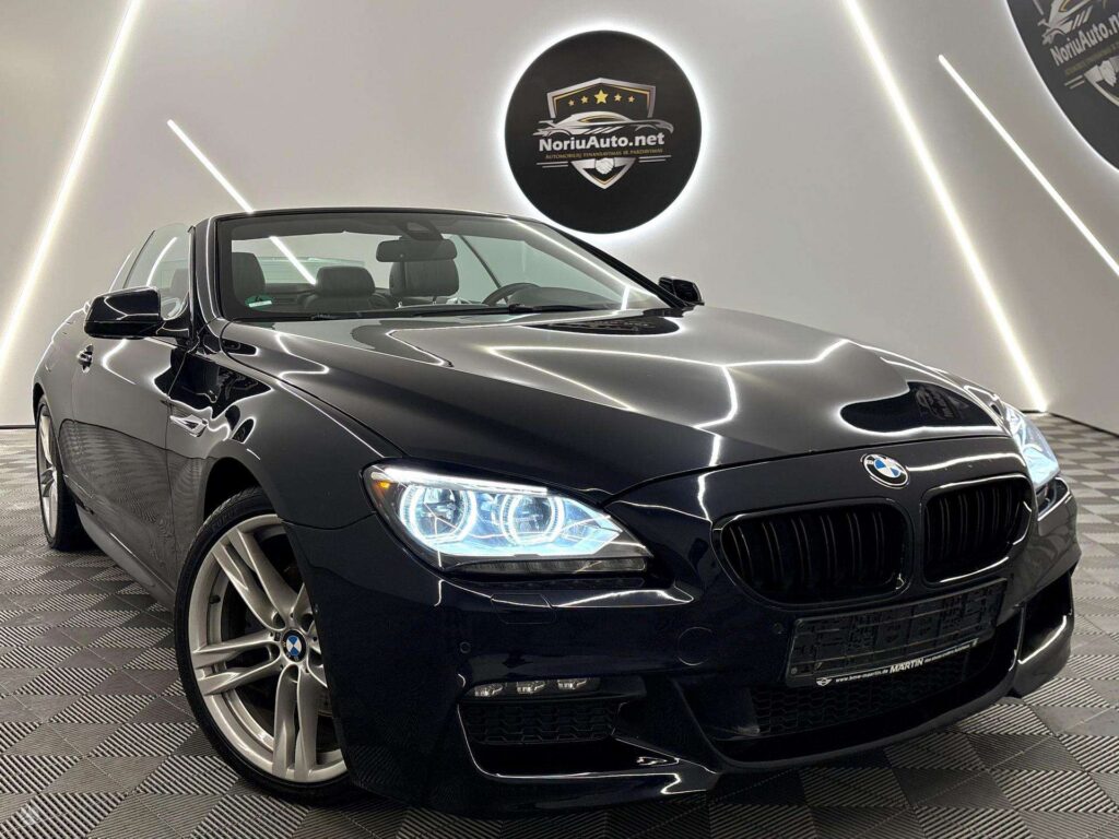 BMW 640 3.0 l., kabrioletas