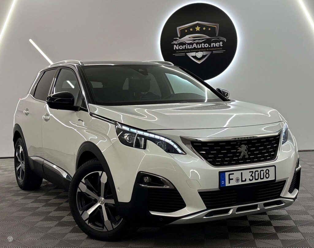 Peugeot 3008 1.6 l., visureigis / krosoveris