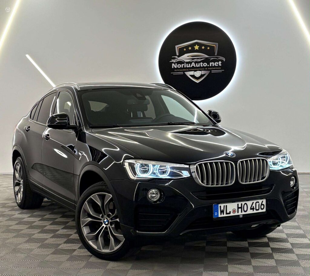 BMW X4 3.0 l., visureigis / krosoveris