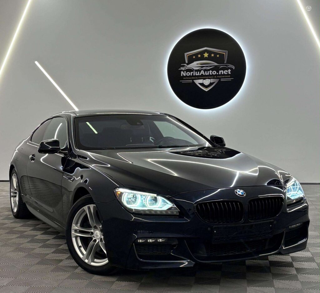 BMW 640 3.0 l., kupė (coupe)