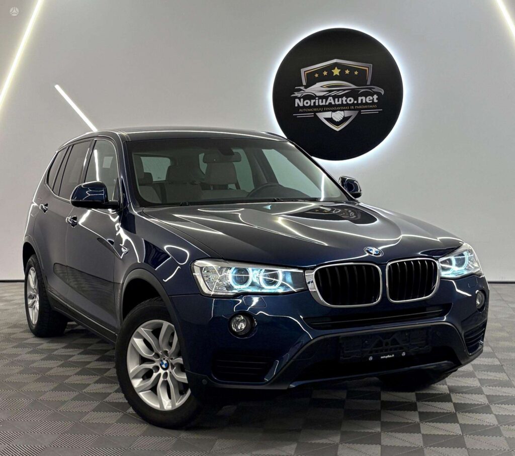 BMW X3 2.0 l., visureigis / krosoveris
