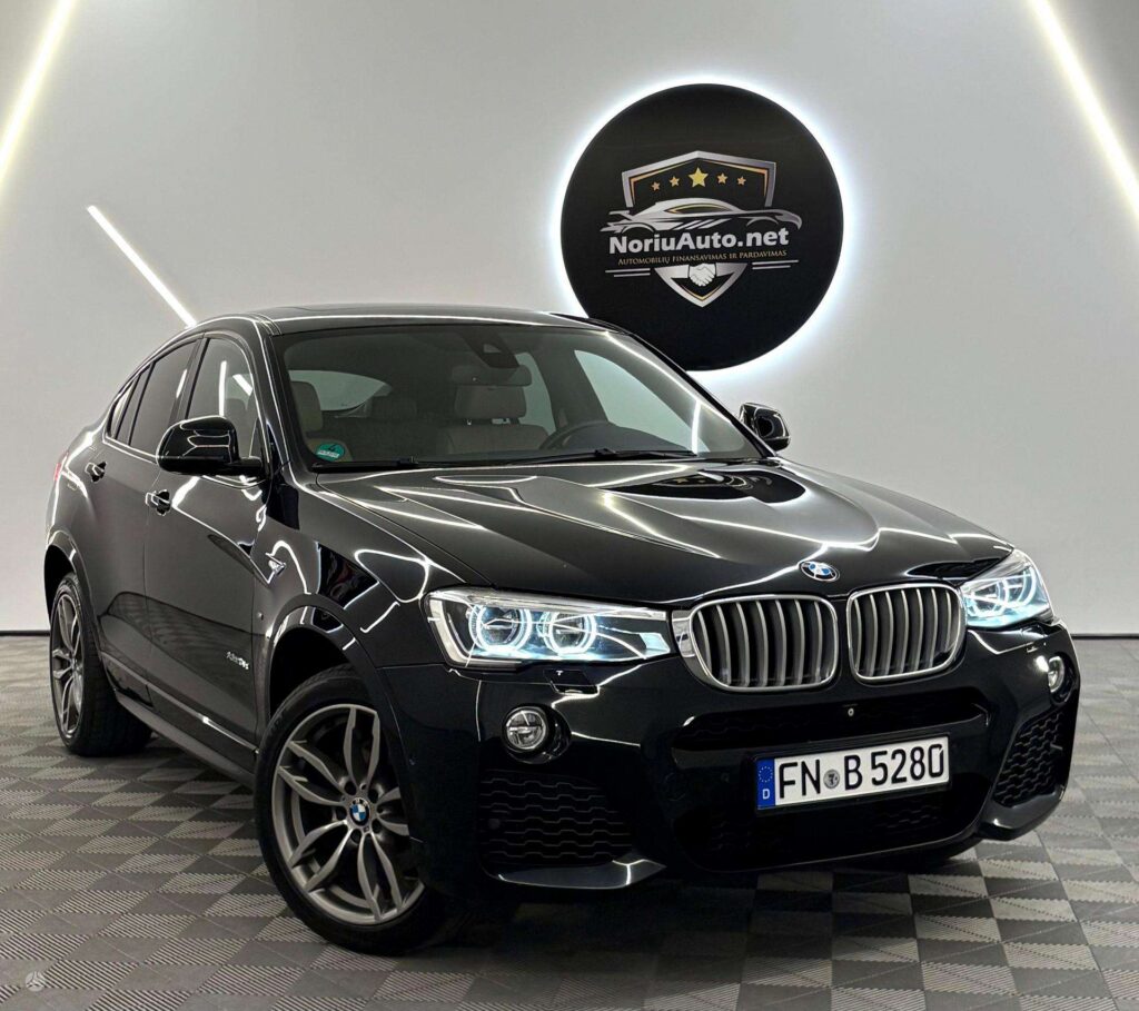 BMW X4 3.0 l., visureigis / krosoveris