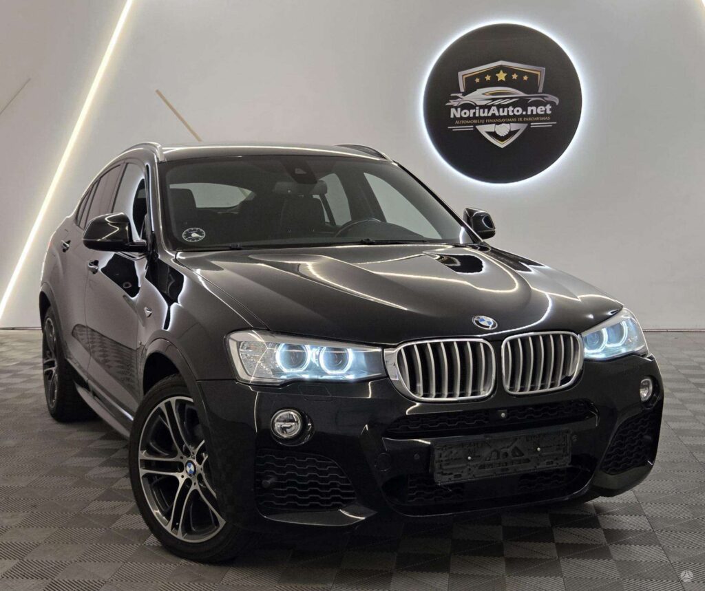 BMW X4 3.0 l., visureigis / krosoveris