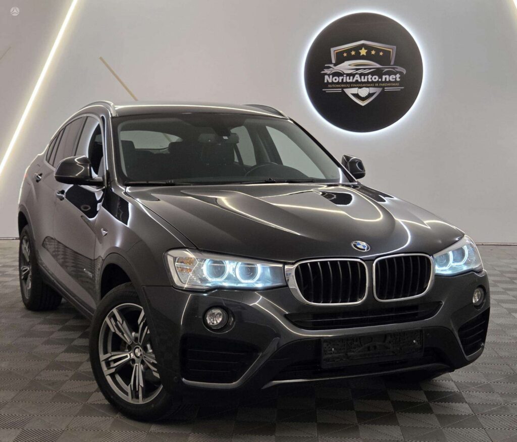 BMW X4 2.0 l., visureigis / krosoveris