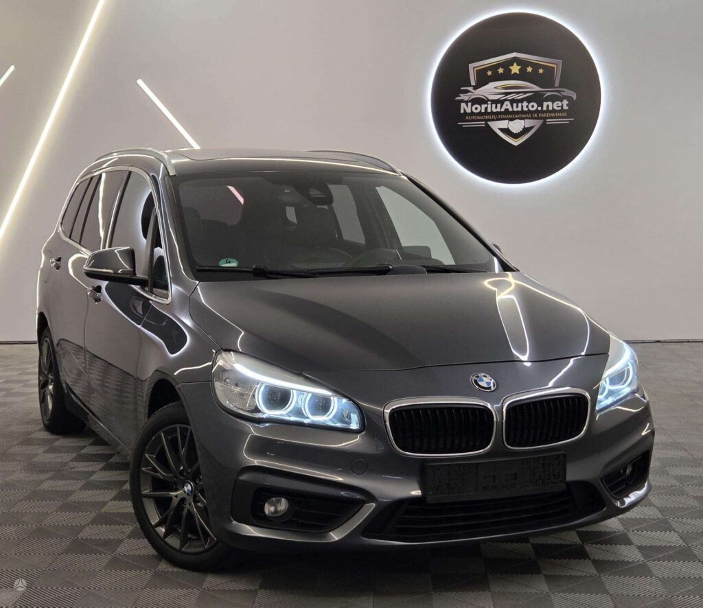 BMW 218 Gran Tourer 2.0 l., vienatūris