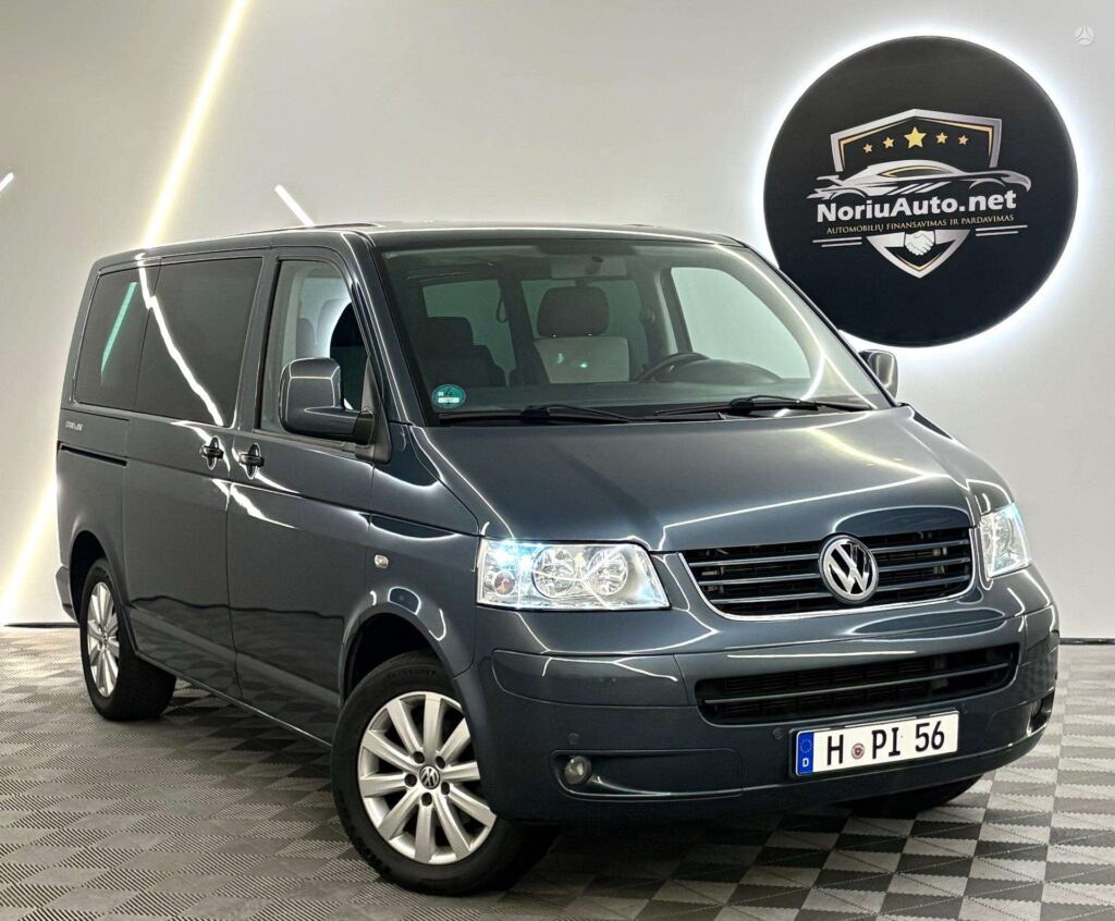 Volkswagen Multivan 1.9 l., keleivinis mikroautobusas