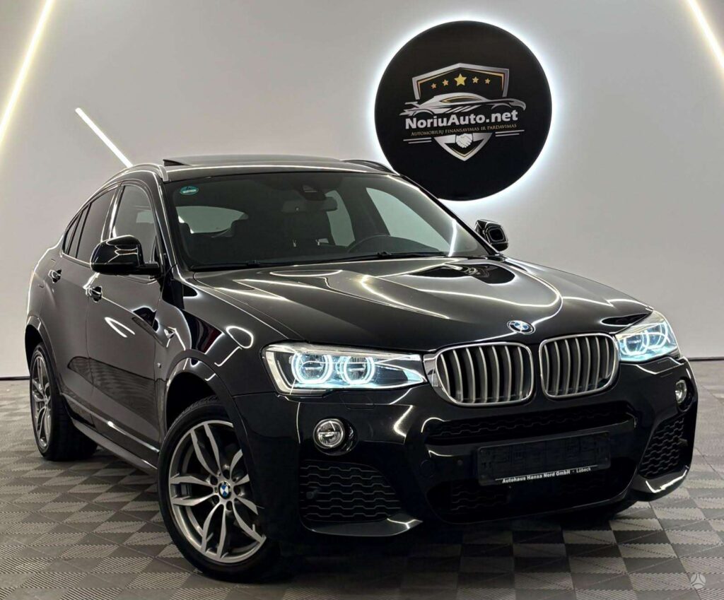 BMW X4 3.0 l., visureigis / krosoveris