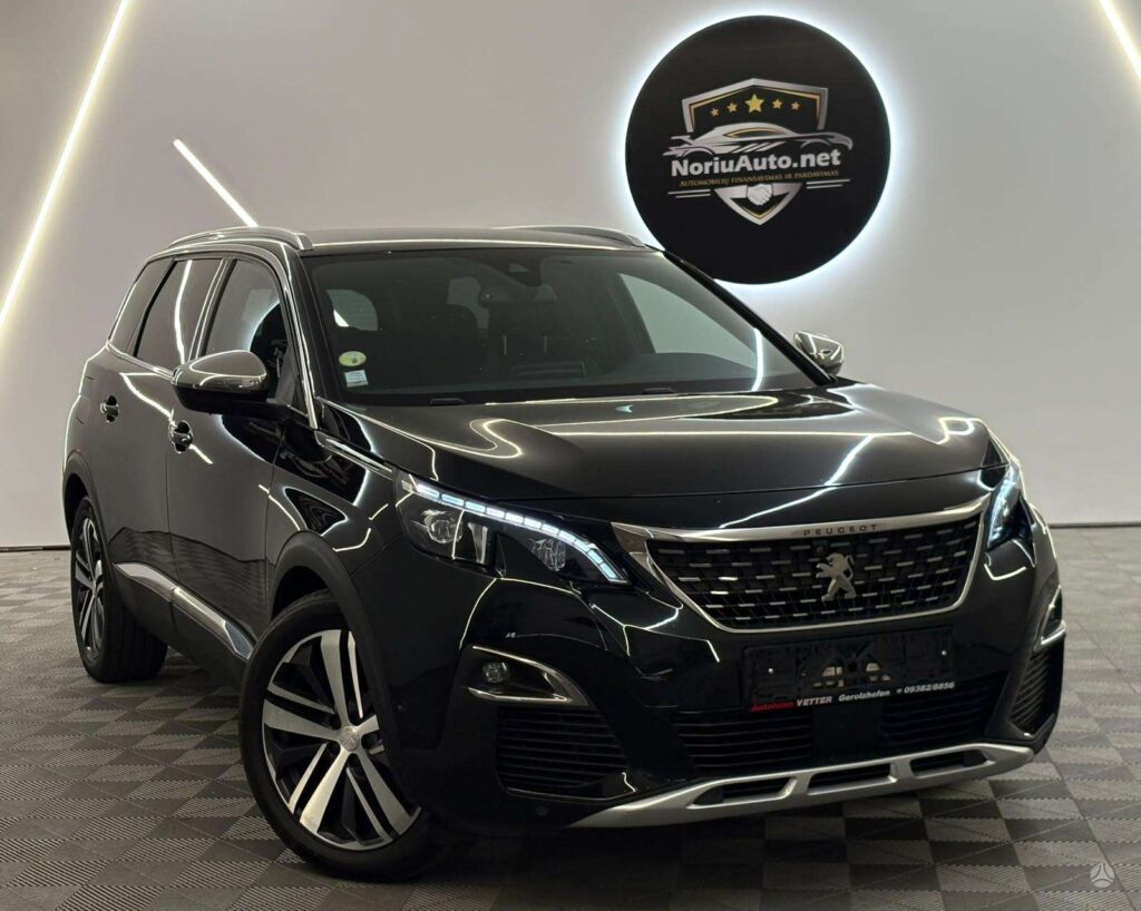 Peugeot 5008 2.0 l., visureigis / krosoveris