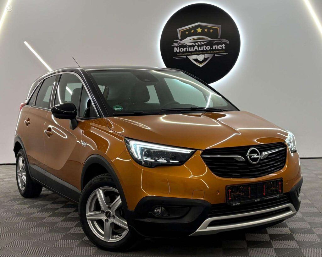 Opel Crossland X 1.2 l., visureigis / krosoveris