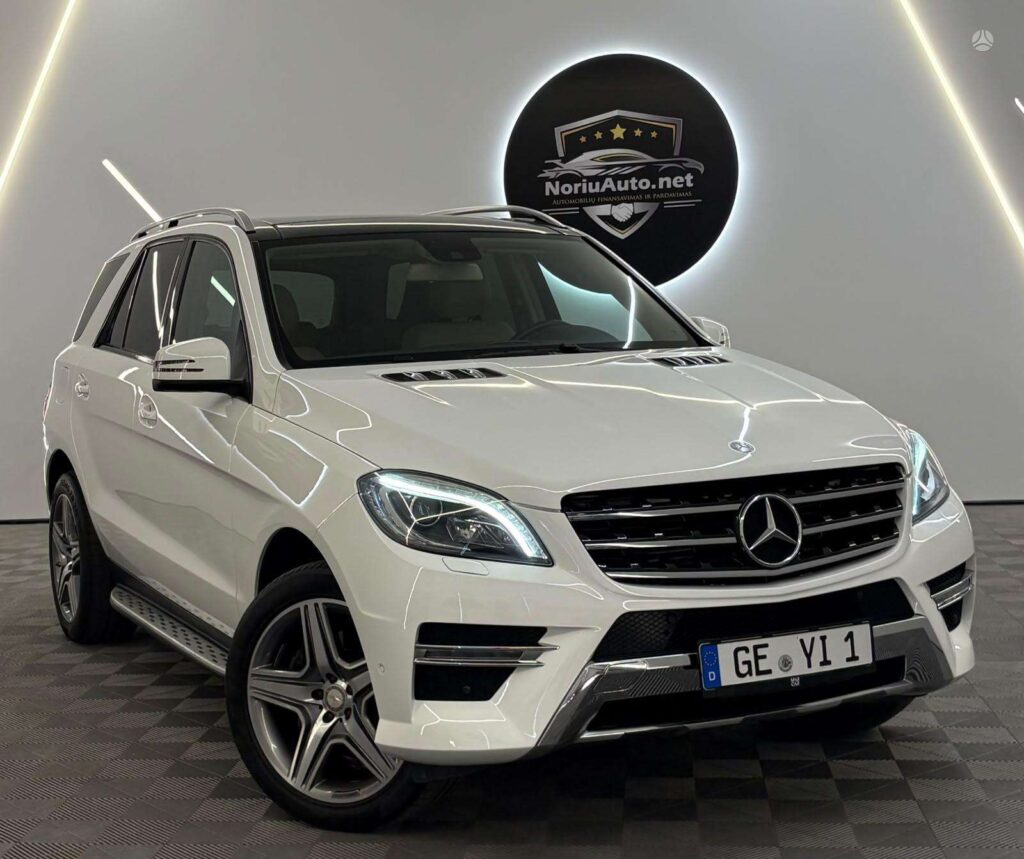 Mercedes-Benz ML350 3.0 l., visureigis / krosoveris