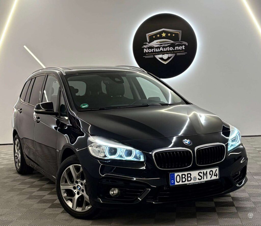BMW 218 Gran Tourer 2.0 l., vienatūris