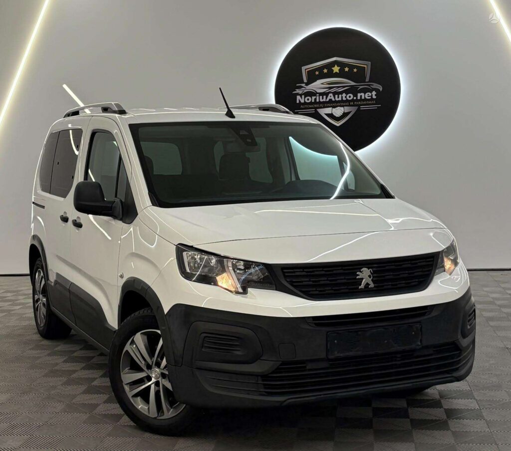 Peugeot Rifter 1.5 l., vienatūris