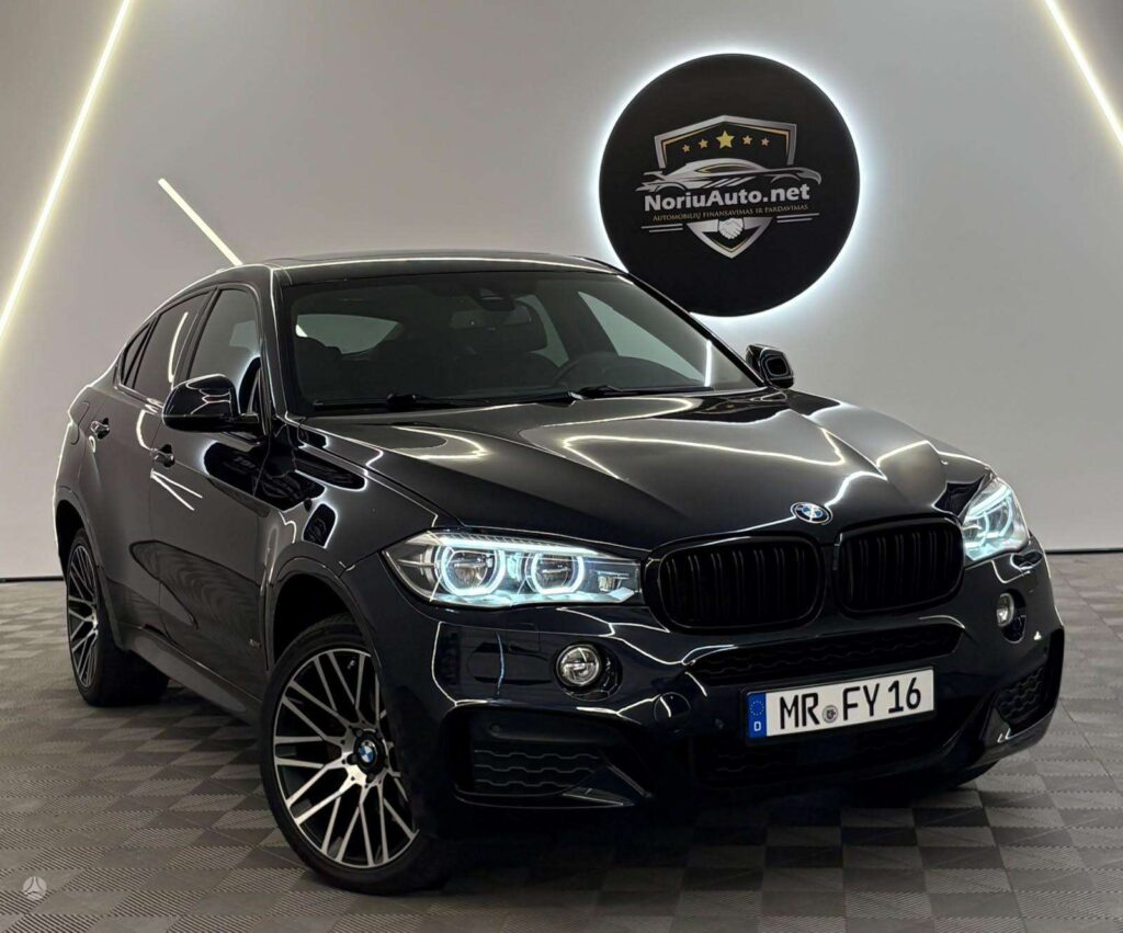 BMW X6 3.0 l., visureigis / krosoveris