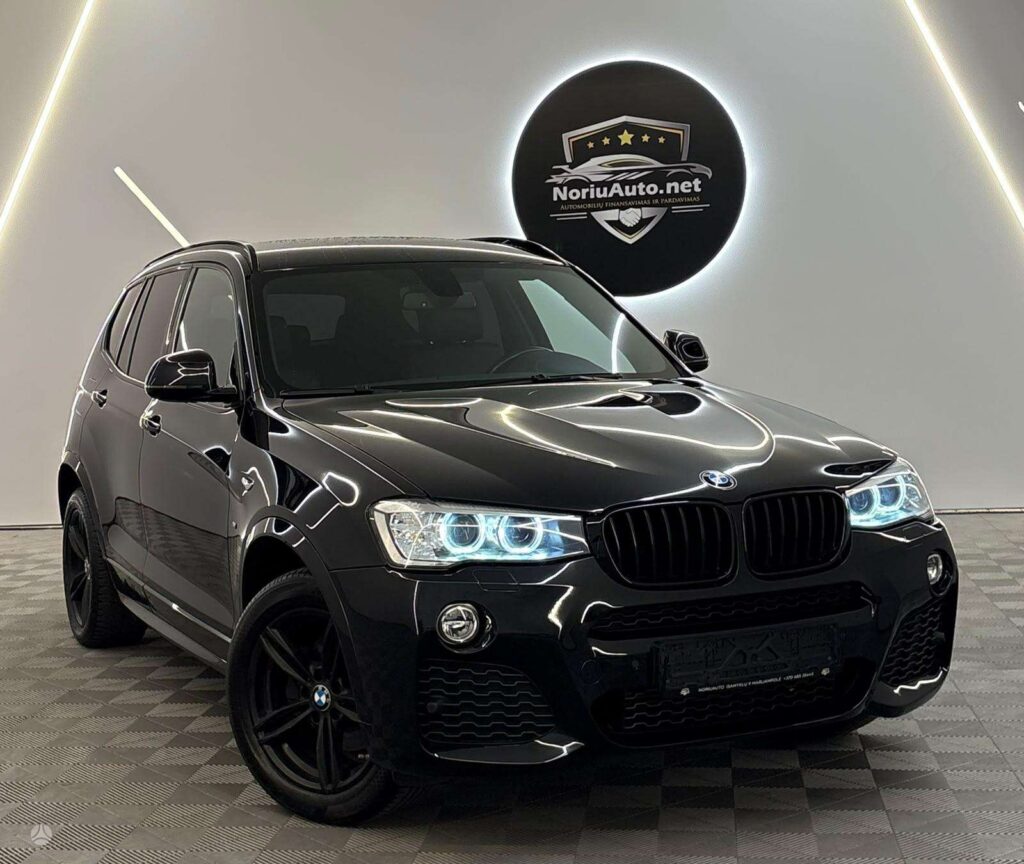 BMW X3 2.0 l., visureigis / krosoveris