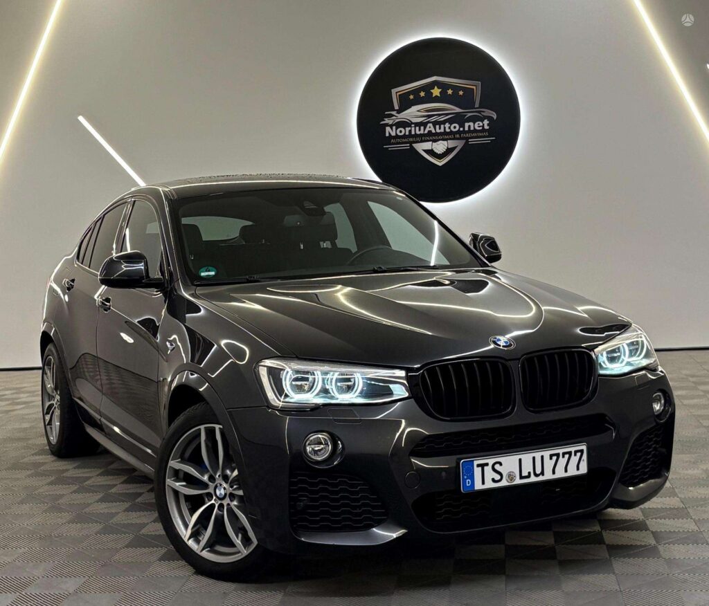 BMW X4 3.0 l., visureigis / krosoveris