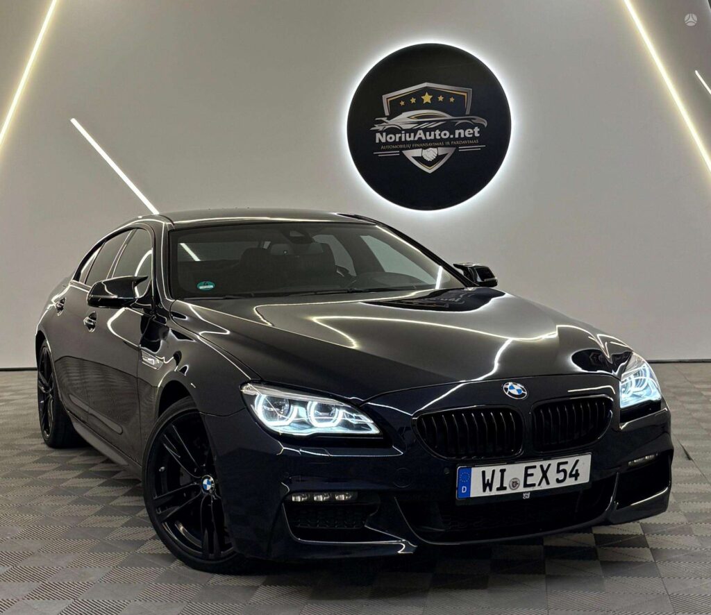 BMW 640 Gran Coupe 3.0 l., kupė (coupe)