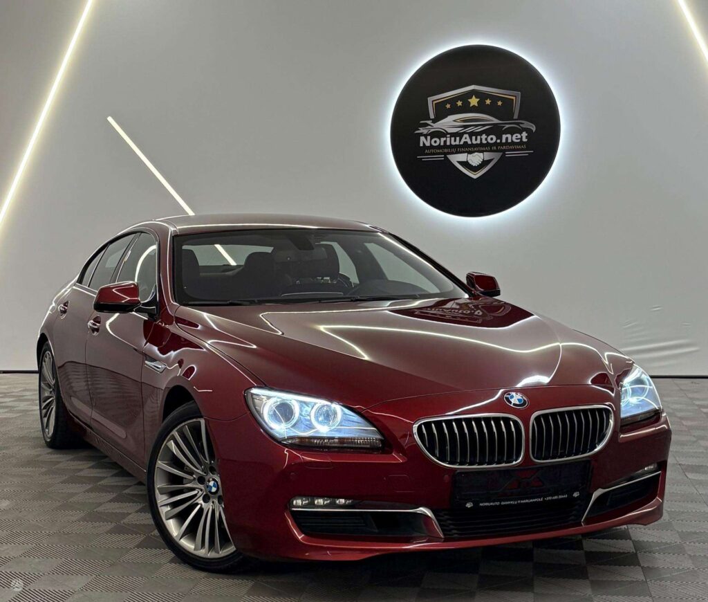BMW 640 Gran Coupe 3.0 l., kupė (coupe)