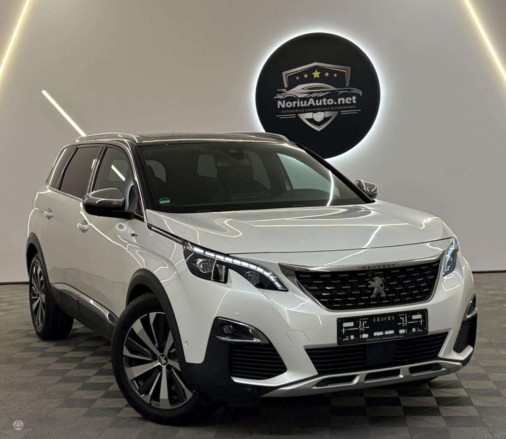 Peugeot 5008 2.0 l., visureigis / krosoveris