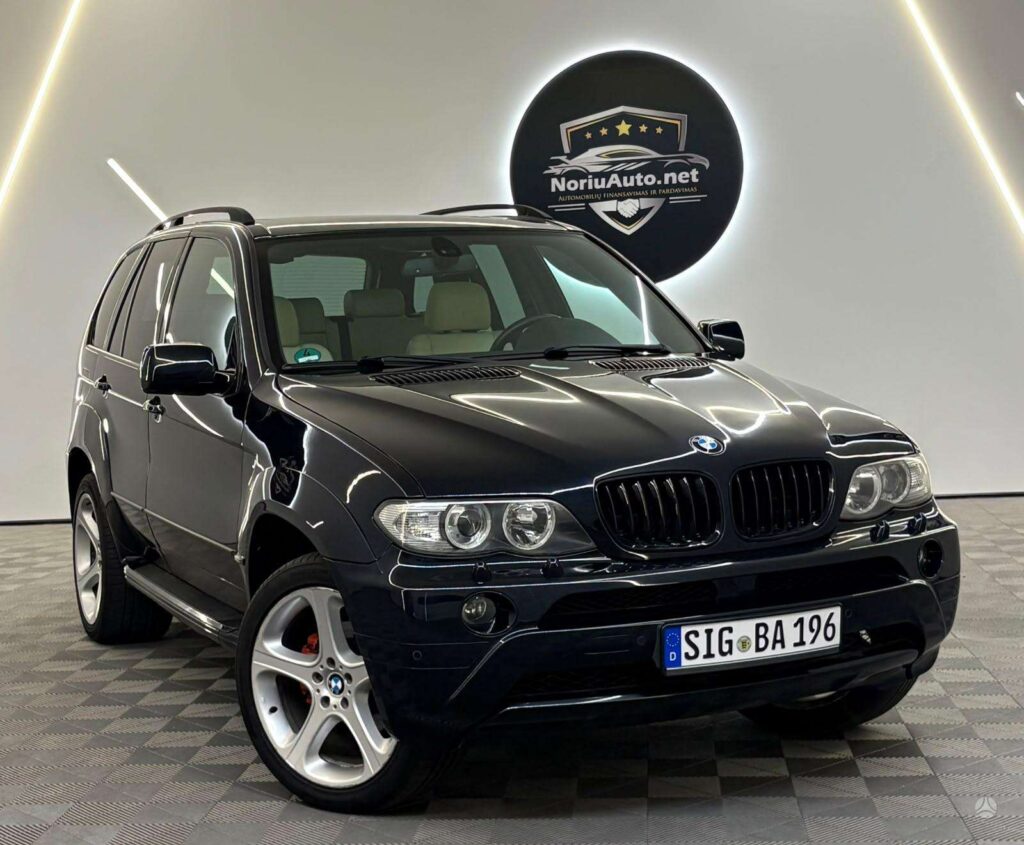 BMW X5 3.0 l., visureigis / krosoveris