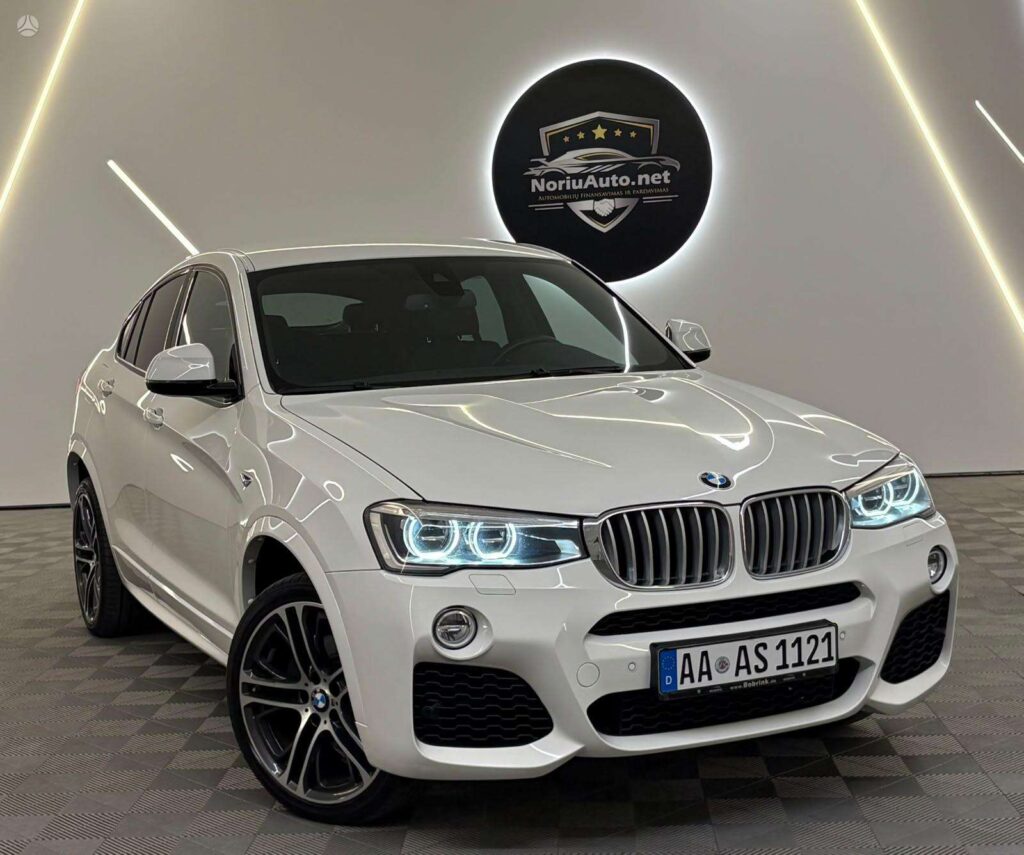 BMW X4 3.0 l., visureigis / krosoveris