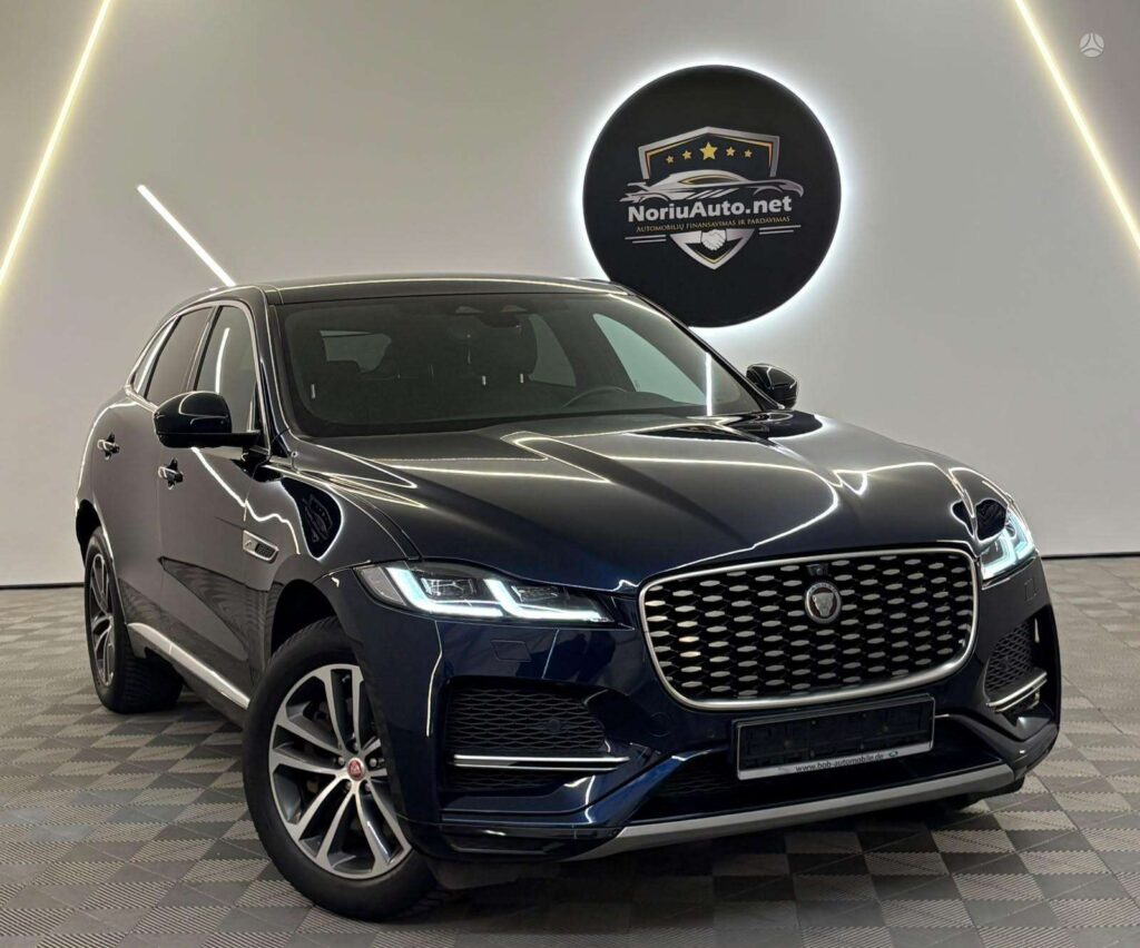 Jaguar F-Pace 2.0 l., visureigis / krosoveris