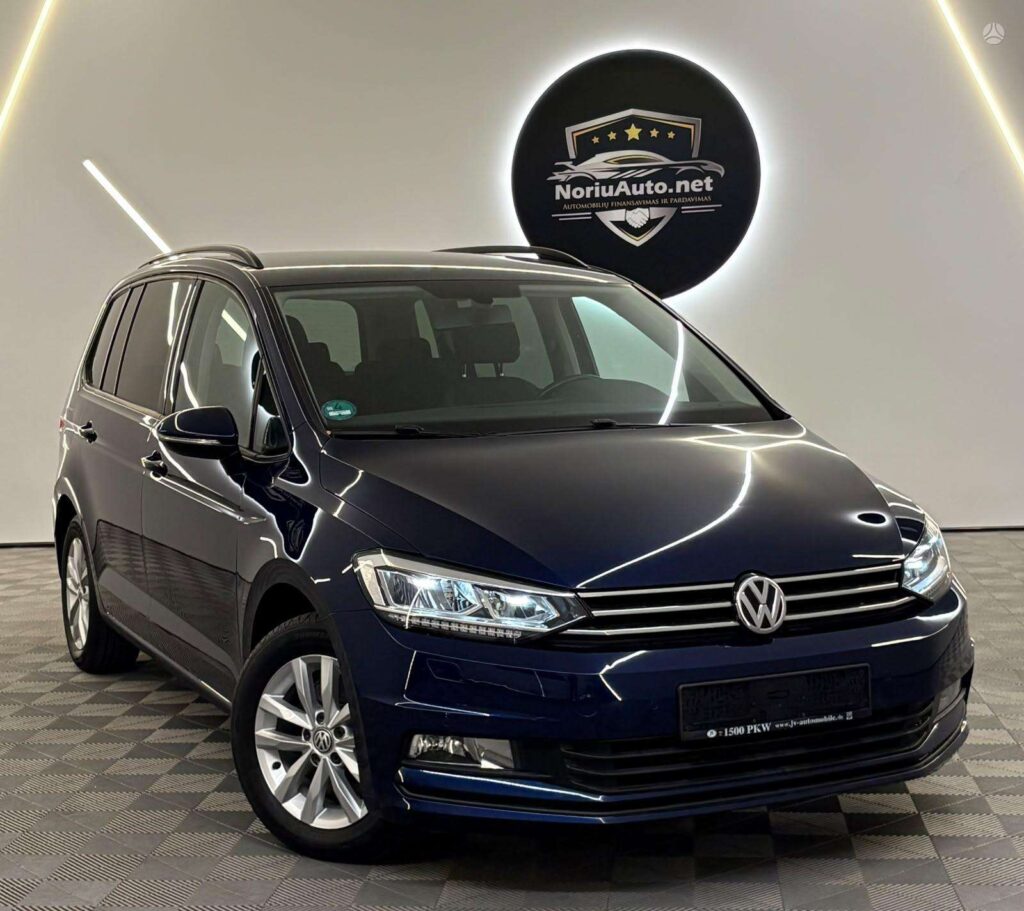 Volkswagen Touran 1.6 l., vienatūris