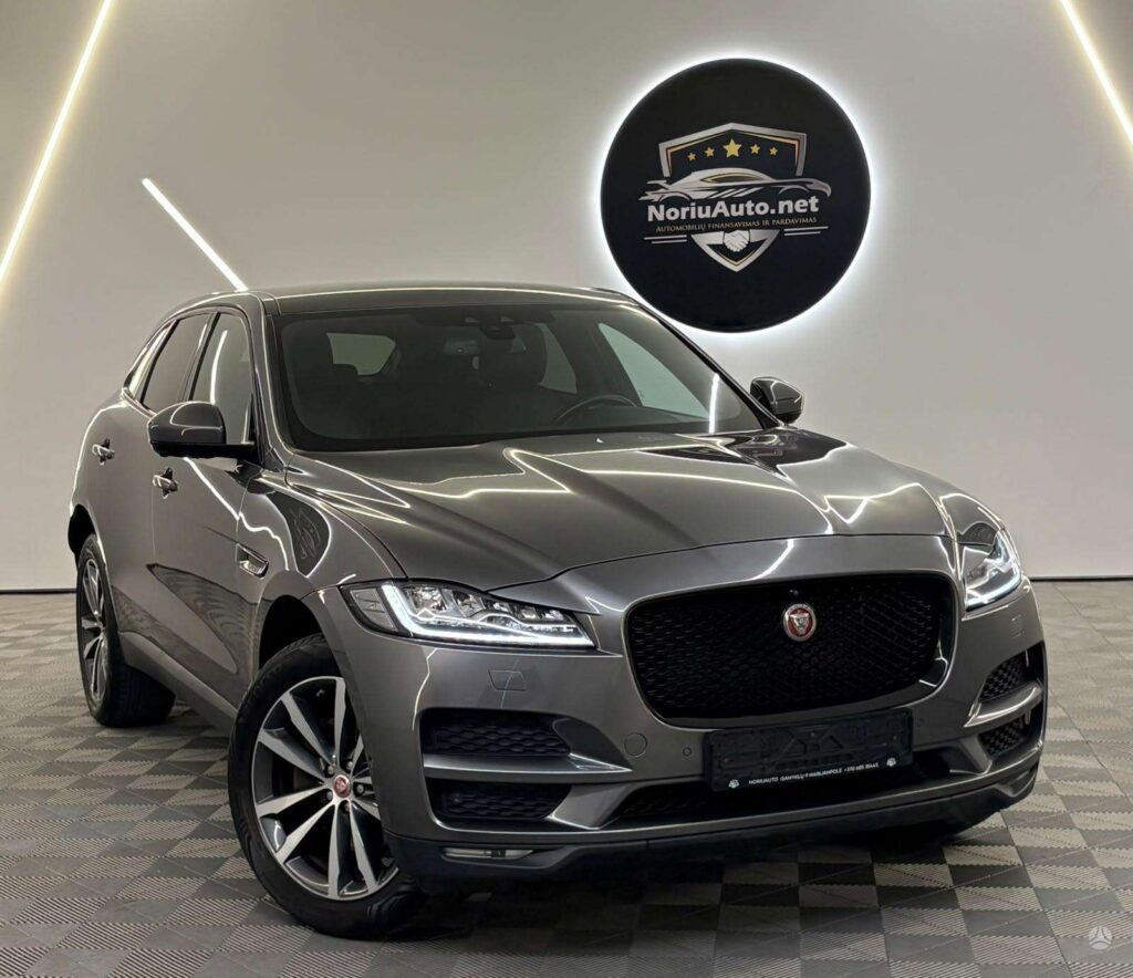 Jaguar F-Pace 2.0 l., visureigis / krosoveris