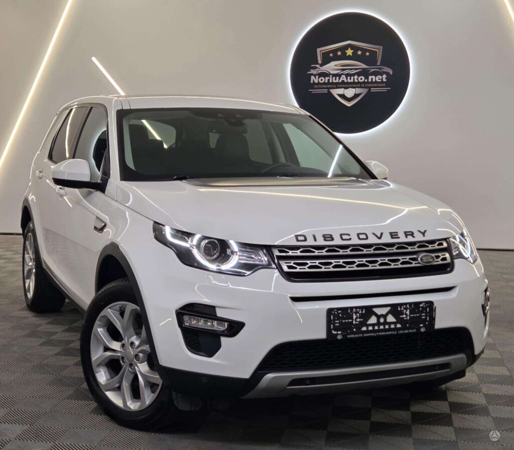 Land Rover Discovery Sport 2.0 l., visureigis / krosoveris