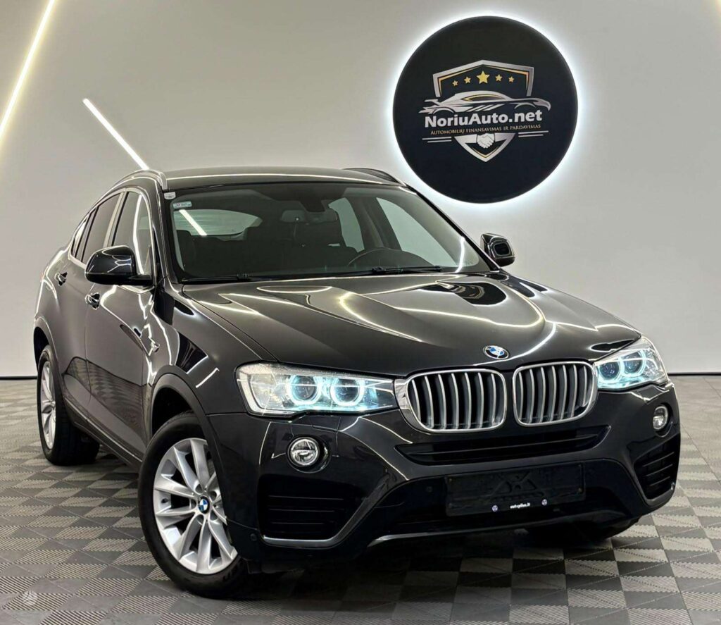BMW X4 2.0 l., visureigis / krosoveris