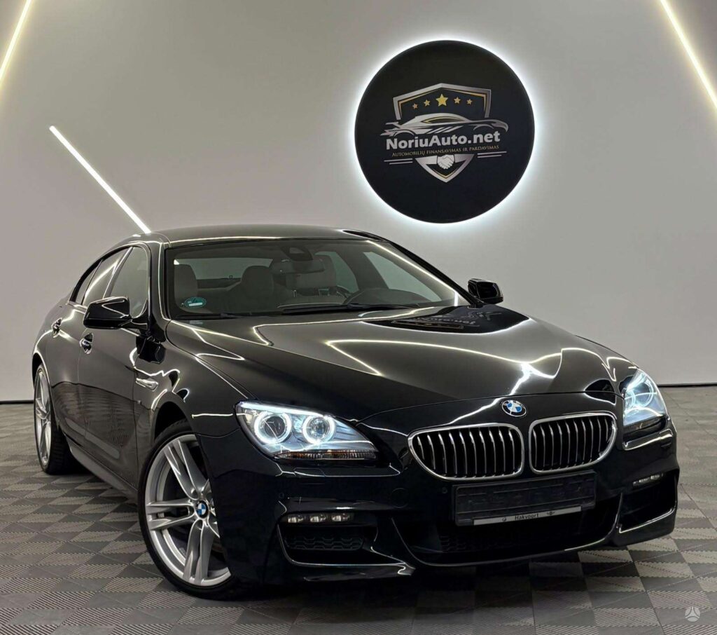 BMW 640 Gran Coupe 3.0 l., kupė (coupe)