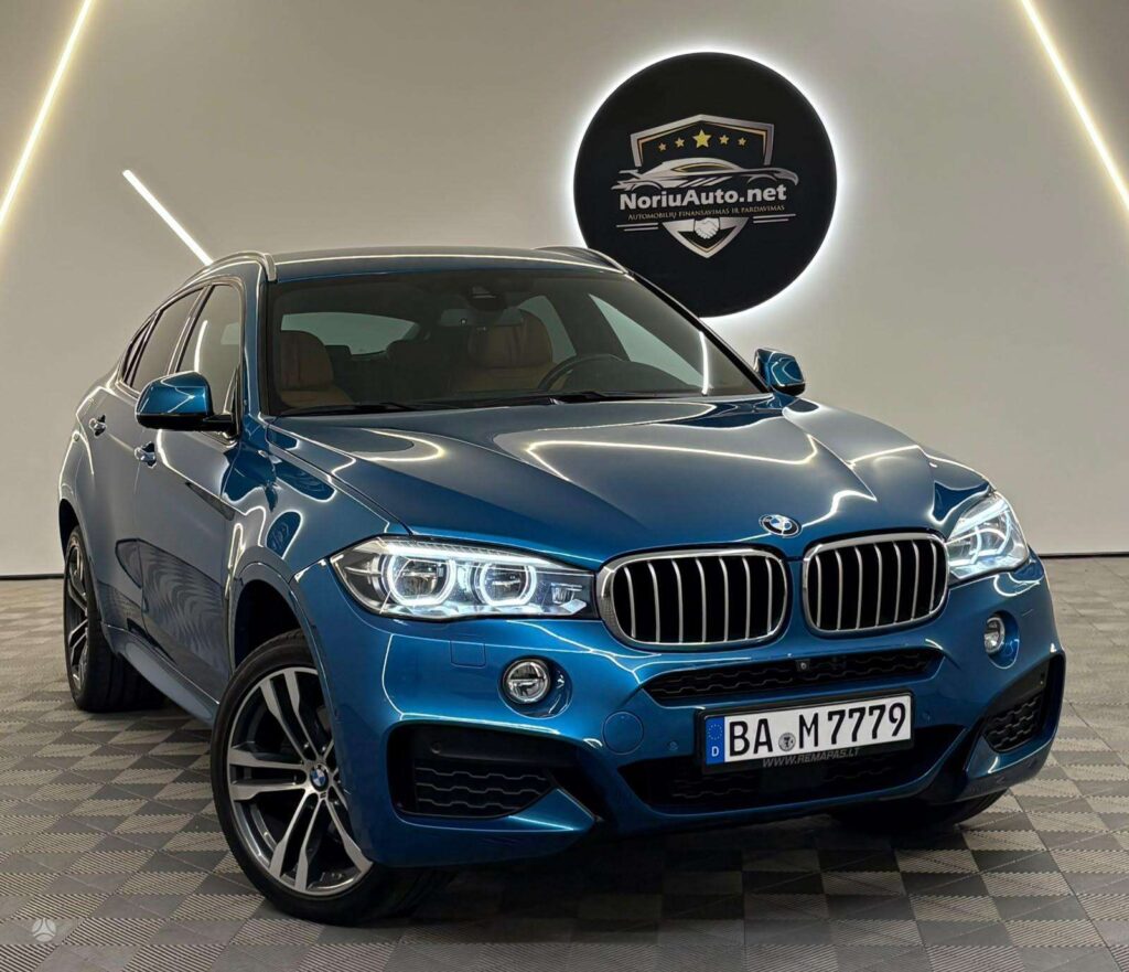 BMW X6 3.0 l., visureigis / krosoveris