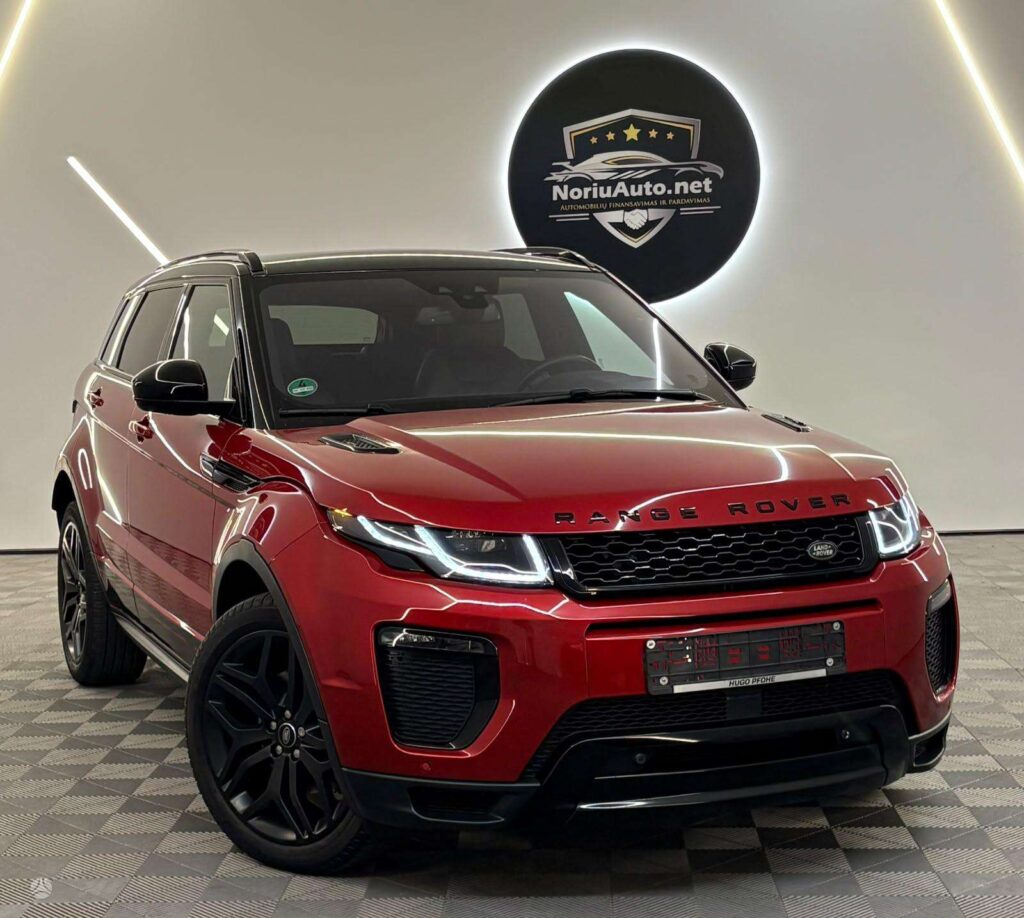 Land Rover Evoque 2.0 l., visureigis / krosoveris