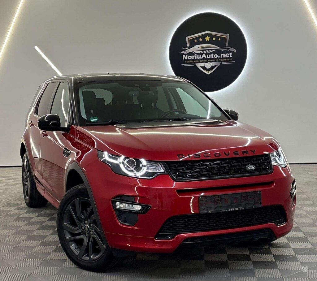 Land Rover Discovery Sport 2.0 l., visureigis / krosoveris