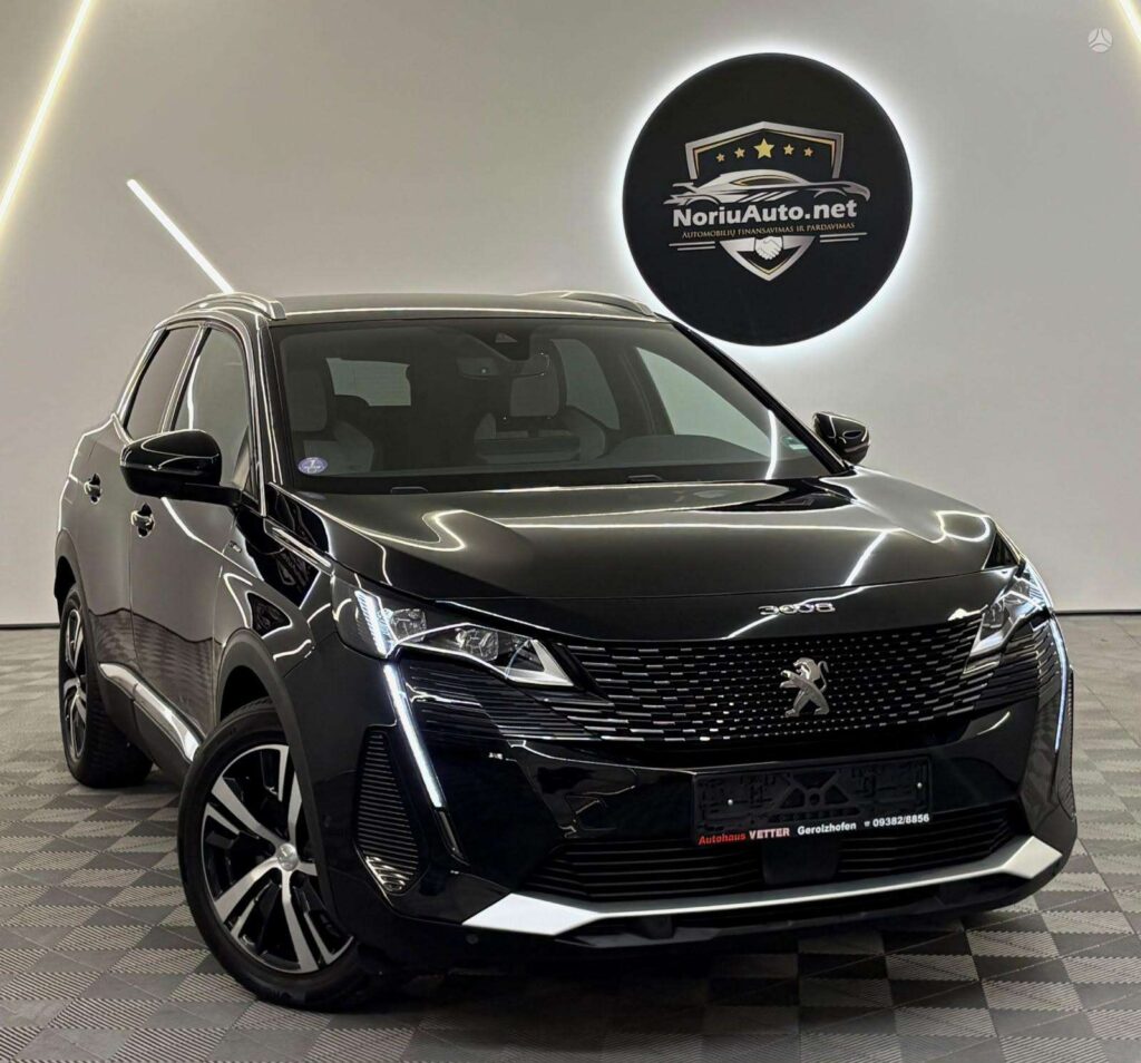Peugeot 3008 1.6 l., visureigis / krosoveris