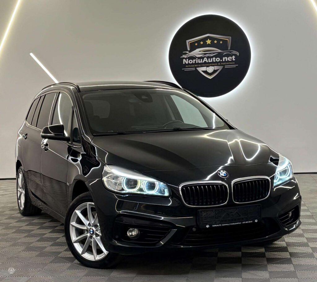 BMW 218 Gran Tourer 2.0 l., vienatūris