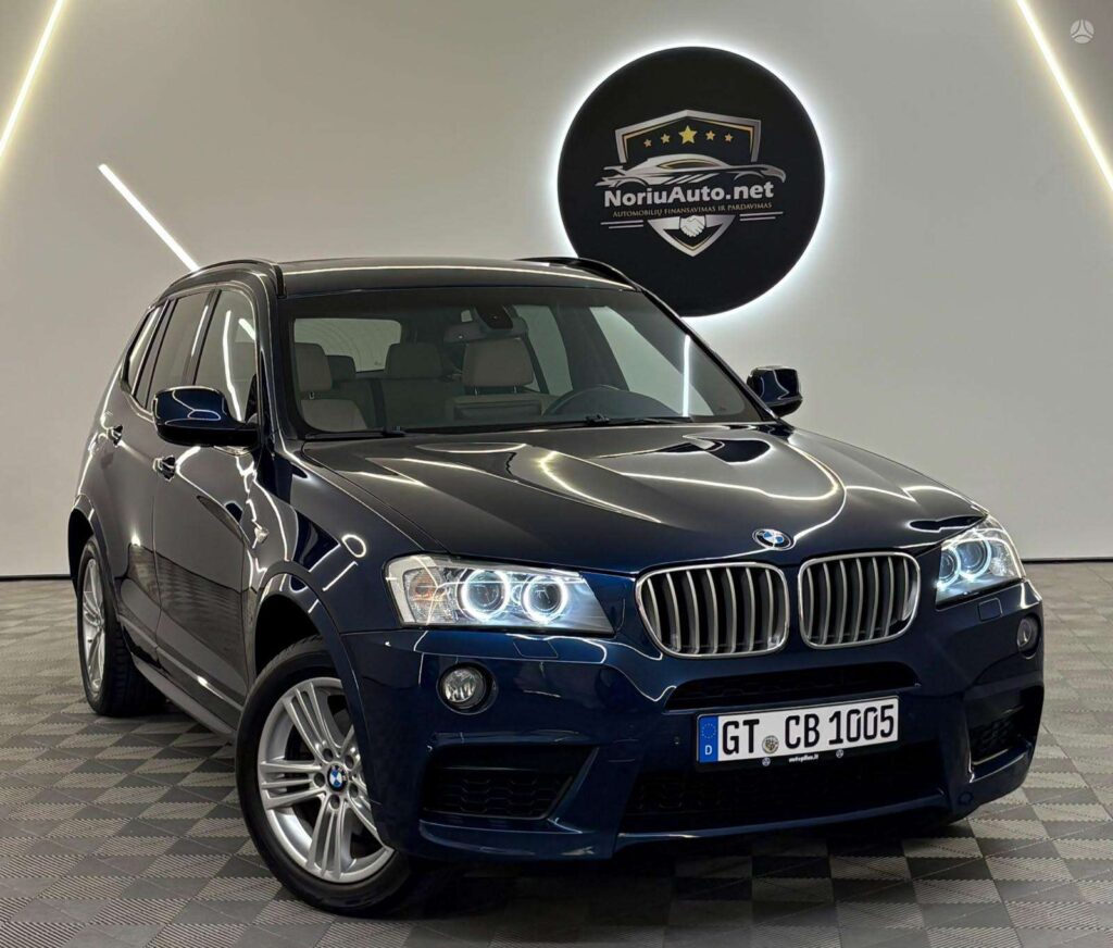 BMW X3 3.0 l., visureigis / krosoveris