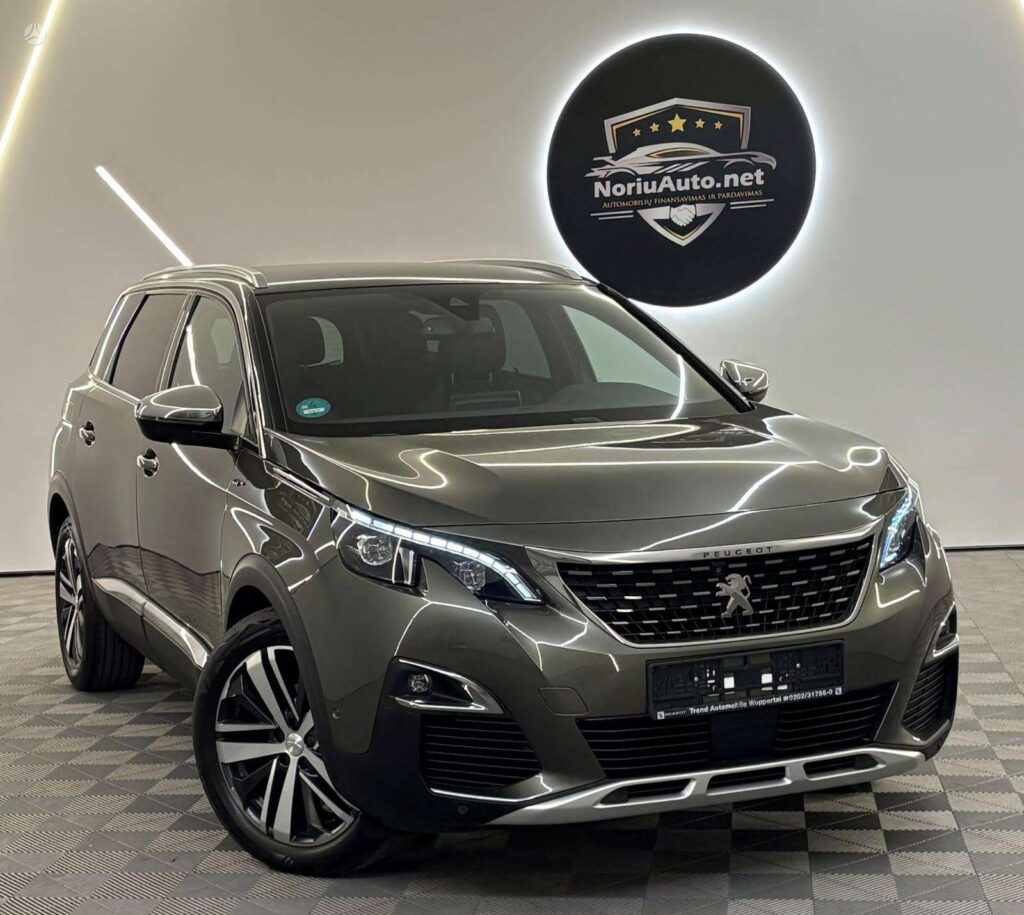 Peugeot 5008 2.0 l., visureigis / krosoveris