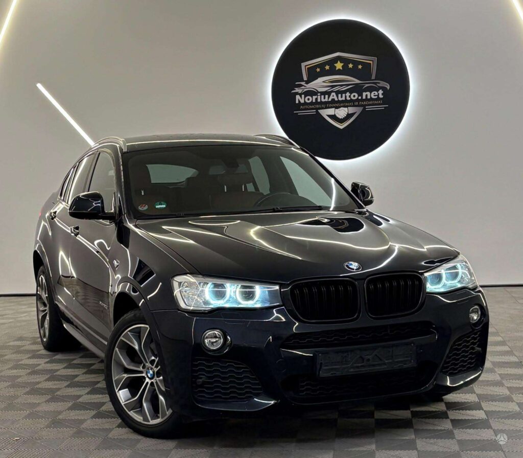 BMW X4 3.0 l., visureigis / krosoveris