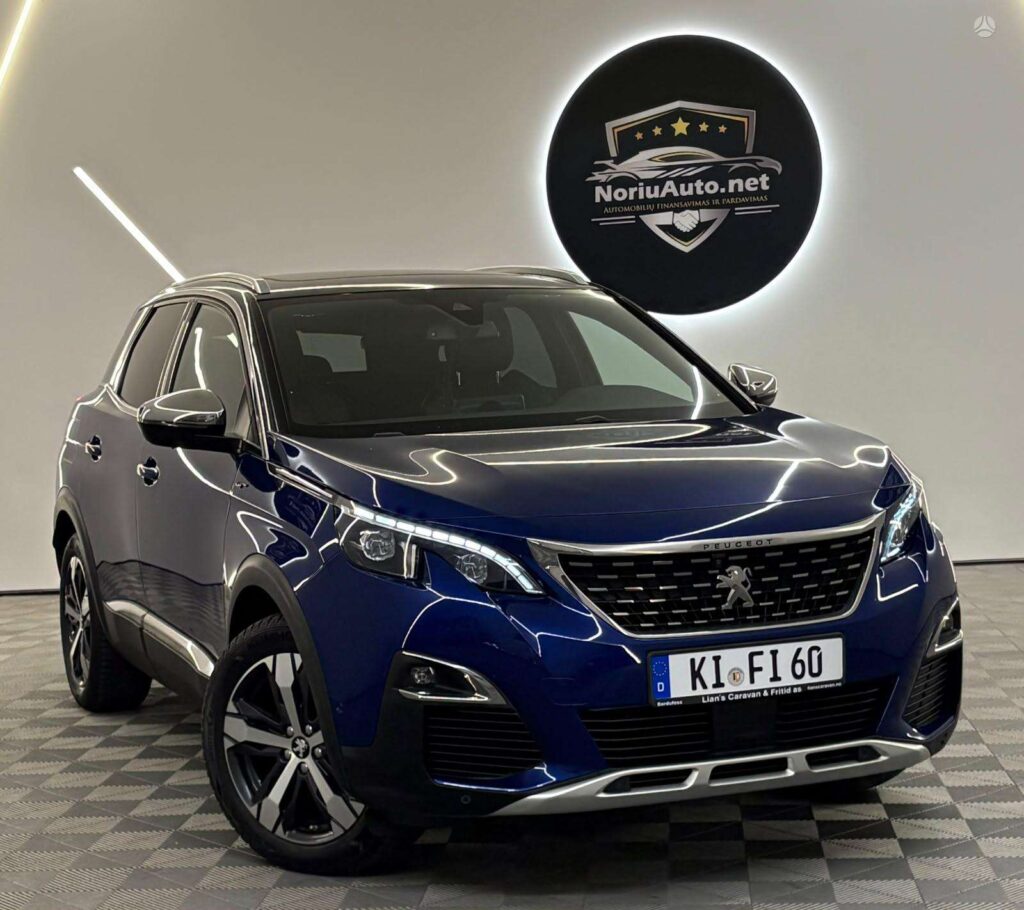 Peugeot 3008 2.0 l., visureigis / krosoveris