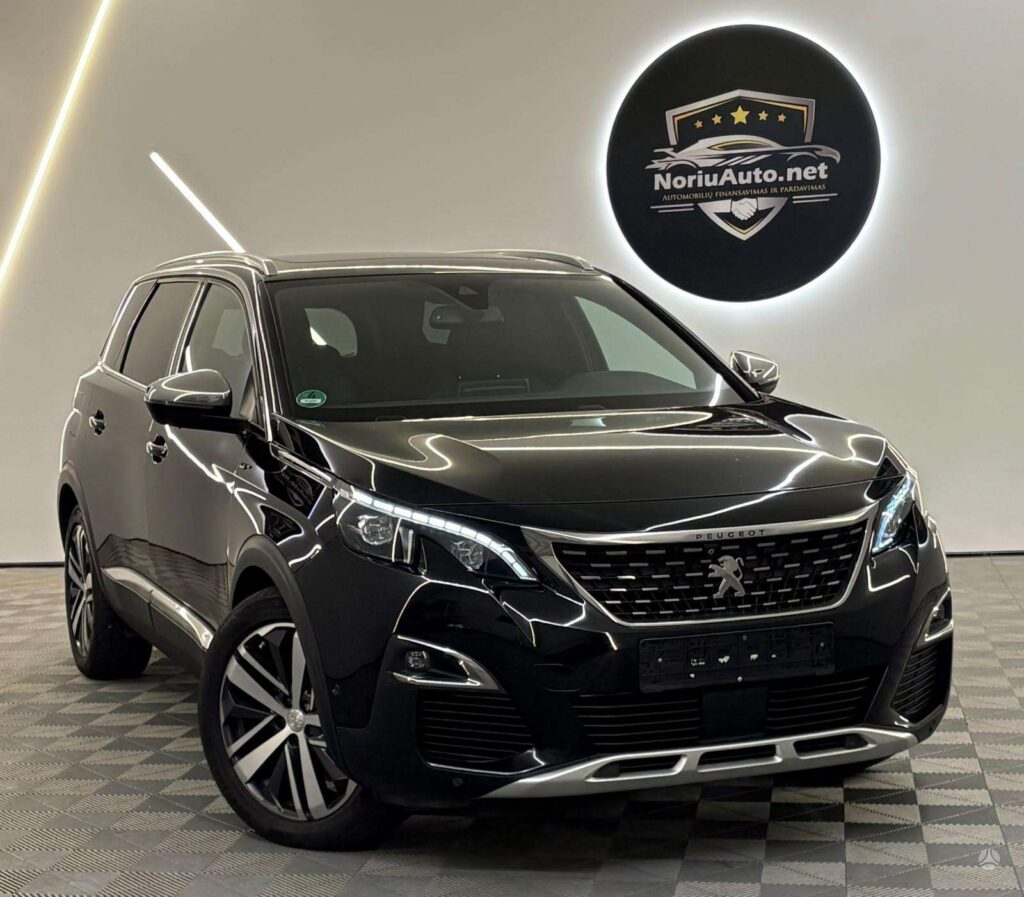 Peugeot 5008 2.0 l., visureigis / krosoveris
